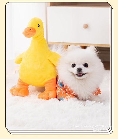 Juguete para Perros Pato Sonoro de Peluche - Resistente y Entretenido - Image 12