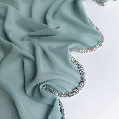 Pañuelo Diamante Ligero en Gasa - Colores Sólidos con Cobertura Total - Image 42