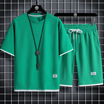 Conjunto Deportivo de Verano para Hombre - Camiseta y Pantalones Casuales - Image 5
