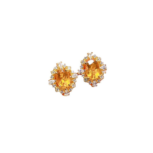 Aretes de Citrino Natural con Plata S925 - Elegancia y Energía Positiva - Image 9