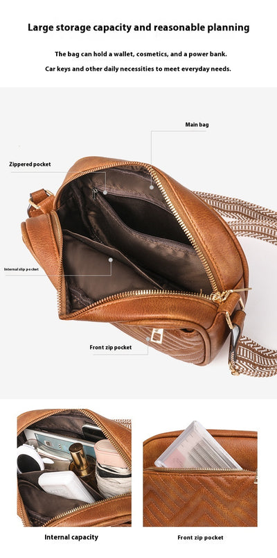 Bolsa Mensajera Cuadrada Estilo Europeo para Mujer - Image 19