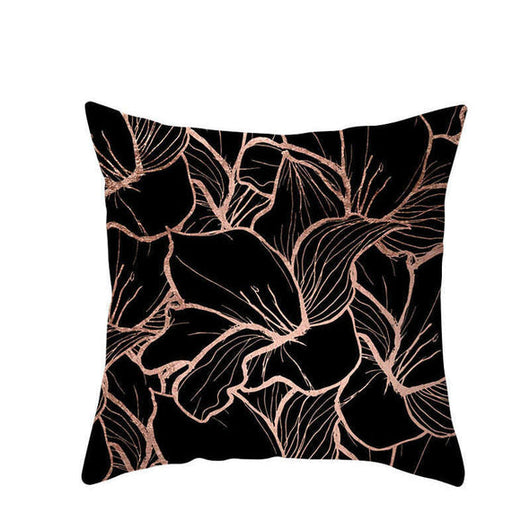 Funda de Almohada Piel de Durazno Gold para el Hogar
