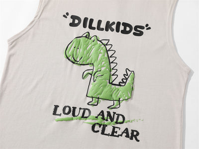 Playera Hombre Diseño Dinosaurio Graffiti Abstracto - Image 10