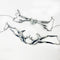 Adjustable Irregular Fluid Lip Ring Mask Picture Color