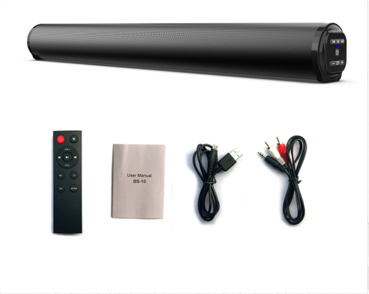 Parlante Bluetooth Portátil Cilíndrico para Exterior