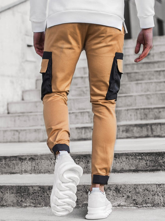 Pantalones de Vestir con Bolsillos Tejidos y Costura Reforzada - Image 15