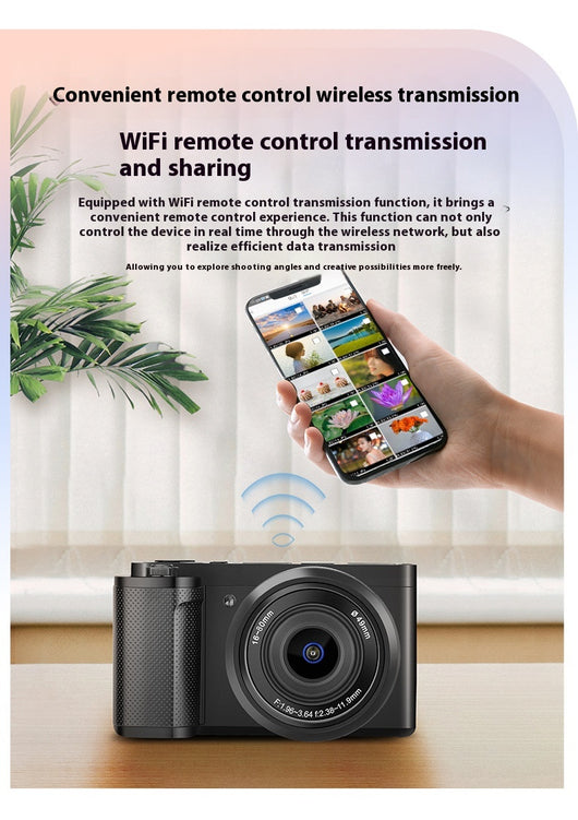 Cámara Mirrorless Digital con Lente Ultra Gran Angular para Creadores de Contenido - Image 14