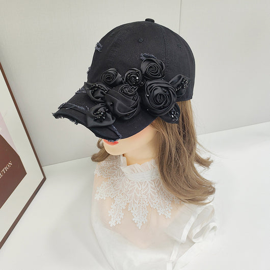 Gorra de Pato Cristal 3D Rosa con Luz LED - Diseño Luxury Fashion - Image 4