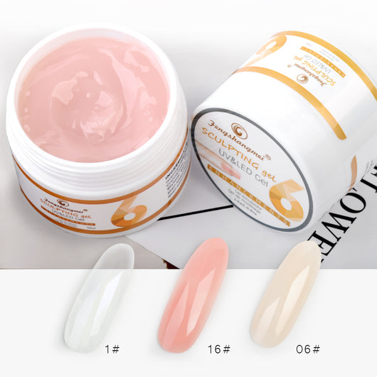 Gel Constructor Transparente Fengshanei 15g para Extensiones de Uñas - Image 12