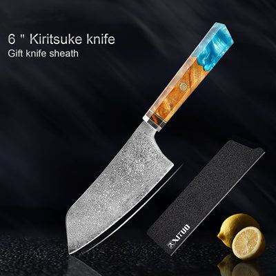 Cuchillo de Cocina Damasco Acero Inoxidable Premium - Image 13