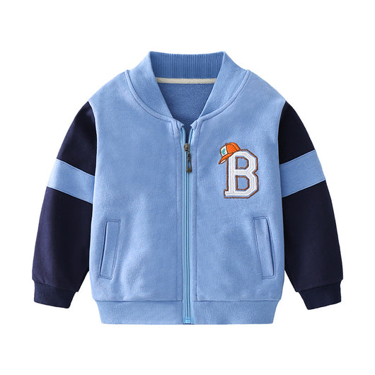 Chaqueta Infantil con Diseño de Dibujos Animados y Paneles Combinados - Image 4