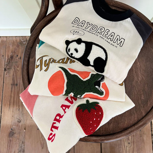 Camiseta Infantil de Manga Larga en Algodón para Primavera y Otoño - Image 2