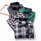 Camisa Casual de Cuadros con Textura Brushed para Hombre