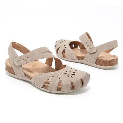 Sandalias Cuña Extragrande con Recortes Modernos - Image 6