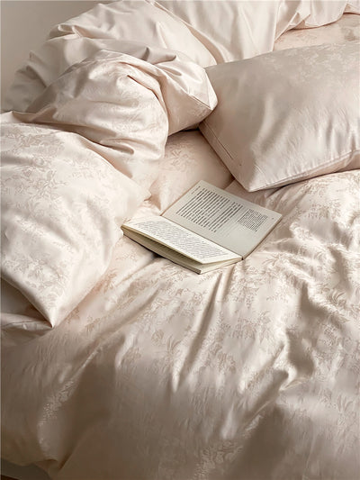 Juego de Cama Jacquard Terciopelo Algodón Puro 4 Piezas - Image 11