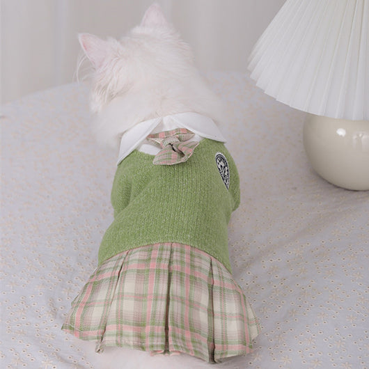 Vestido para Mascota Teddy Corgi Peluche Combate Bichón Nieve - Image 4