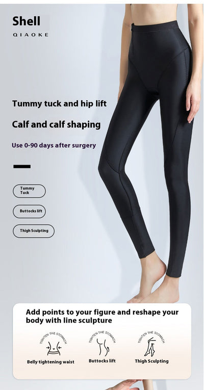 Pantalones Reductores con Cordón de Compresión Post-Liposucción - Image 16