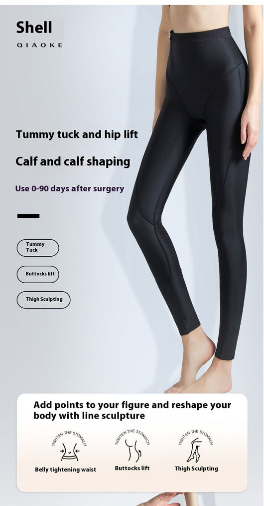 Pantalones Reductores con Cordón de Compresión Post-Liposucción - Image 16