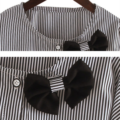 Conjuntos de Primavera para Niñas con Moños - Blusas y Pantalones - Image 12