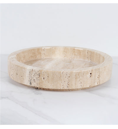 Mesa de Té Chino con Borde de Mármol y Maceta de Flores Eternas Simuladas - Image 17