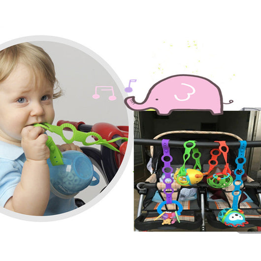 Cadena Sujetapacificador de Silicona Antipierde para Bebé - Image 3