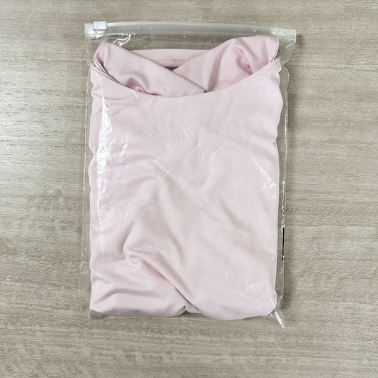 Blusa Ajustada Escote Bardot sin Espalda en Colores Lisos - Image 27