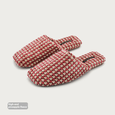 Pantuflas de Pareja en Ante Cálido - Comodidad de Algodón para Toda la Familia - Image 6