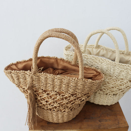 Bolso Tejido de Paja para Mujer - Diseño Inspirado en Tendencias - Image 5
