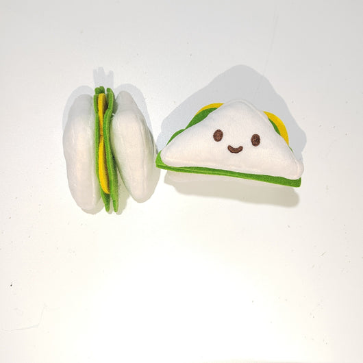 Juguete Antiestés para Mascotas con Sonido de Hamburguesa - Image 5