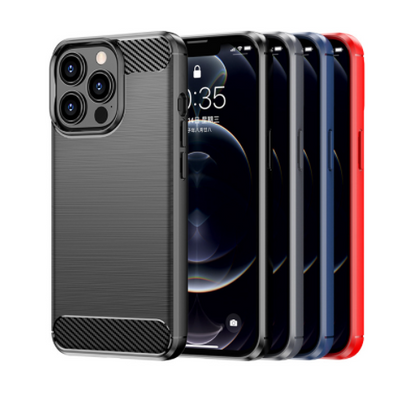Funda de Fibra de Carbono Cepillada - Protección Premium para tu Teléfono - Image 9