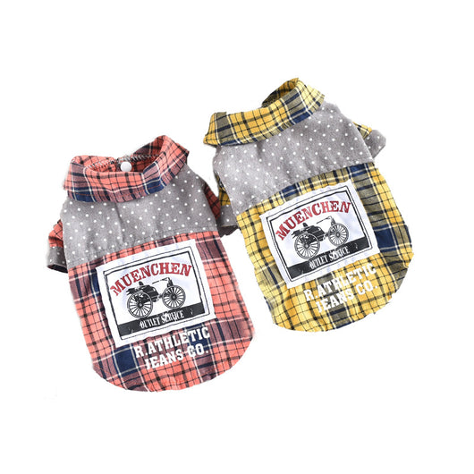 Camiseta Fresca para Perros Pequeños - Diseño Estampado Primavera Verano