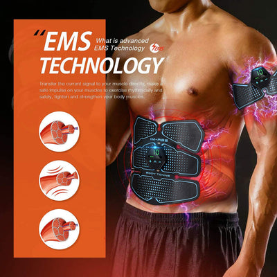 Parches Abdominales Inteligentes con Estimulación Muscular - Set de 6 Unidades - Image 12