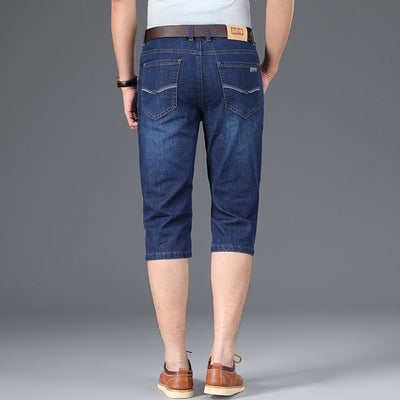 Pantalones Cropped Slim de Cintura Alta para Hombre - Estilo Ejecutivo - Image 3
