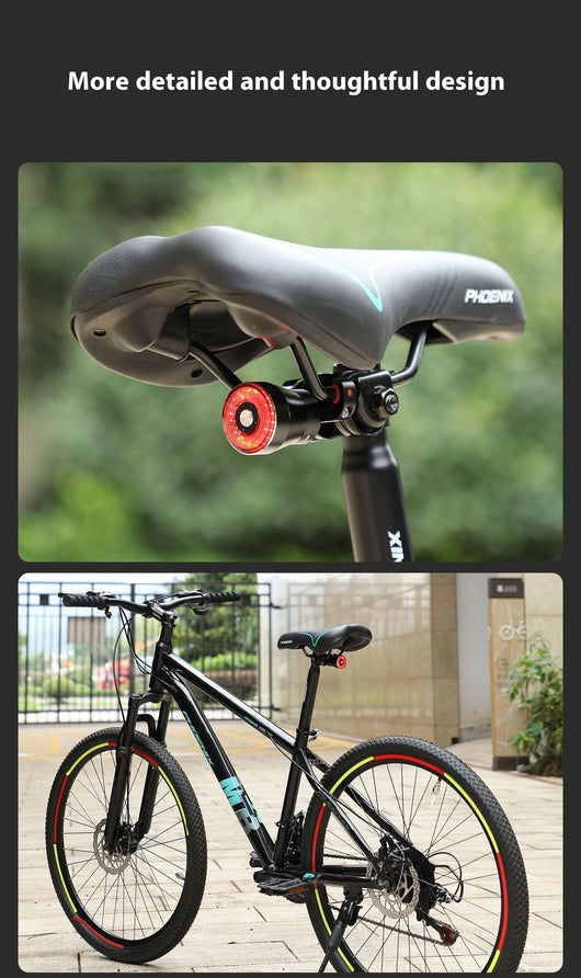 Luz Trasera de Advertencia para Bicicleta de Ruta - Image 14