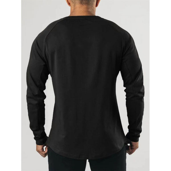 Playera Deportiva Muscle para Hombre Otoño