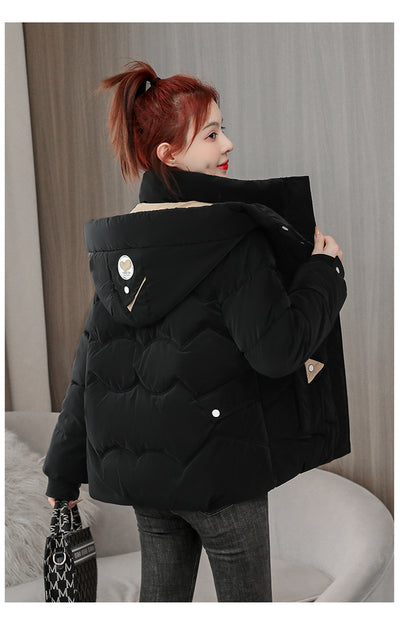 Abrigo Cálido Estilo Coreano Oversize Versátil - Image 17