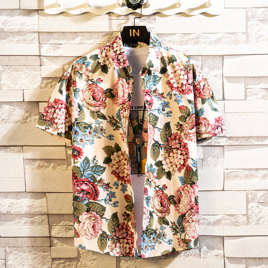 Camisa Casual Floral para Hombre - Image 15
