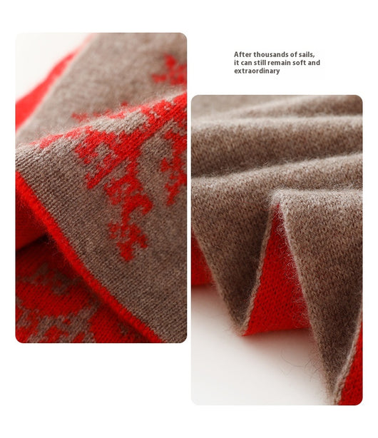 Bufanda Térmica de Cachemira Jacquard para Otoño e Invierno - Image 29