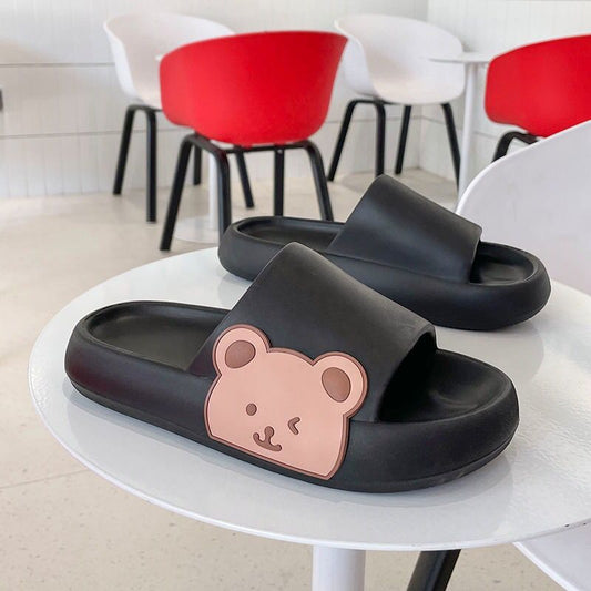 Pantuflas de Pareja con Suela Gruesa para el Hogar