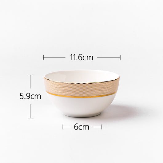 Juego de Vajilla de Porcelana Ósea Nórdica Lujo - Image 12