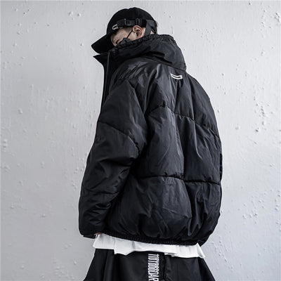 Abrigo Acolchado de Algodón con Cuello Tipo Stand para Hombre - Image 8