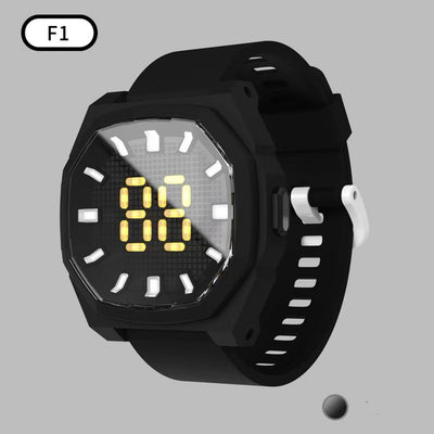 Reloj Deportivo Digital 3D LED Cuadrado para Niños F1 - Image 5