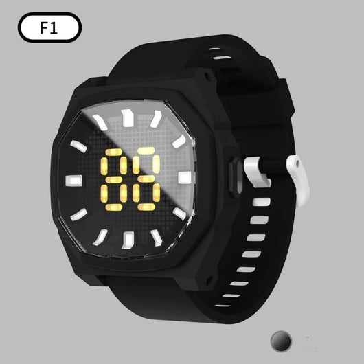 Reloj Deportivo Digital 3D LED Cuadrado para Niños F1 - Image 5
