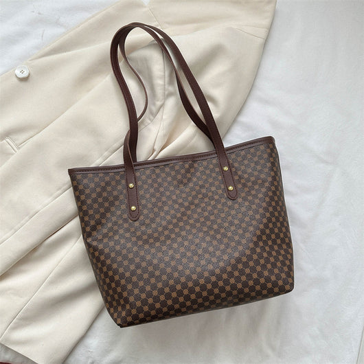 Bolso Tote Bandolera de Gran Capacidad Estilo Minimalista - Image 3