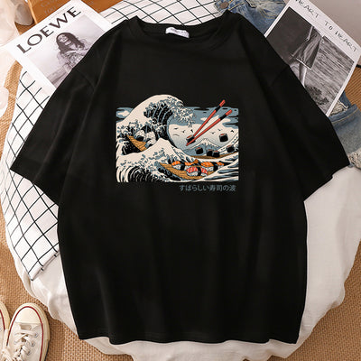 Playera Unisex con Estampado de Sushi del Mar - Image 18