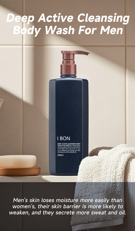 Gel de Baño para Hombre 500ml - Control de Grasa, Eliminador de Olores y Humectante - Image 7