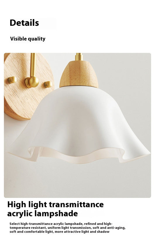 Lámpara de Noche Nórdica en Madera Natural Estilo Minimalista - Image 10