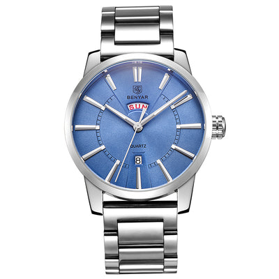 Reloj Deportivo Binya Fashion con Correa de Acero Inoxidable Resistente al Agua - Image 13