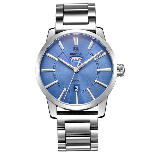 Reloj Deportivo Binya Fashion con Correa de Acero Inoxidable Resistente al Agua - Image 13
