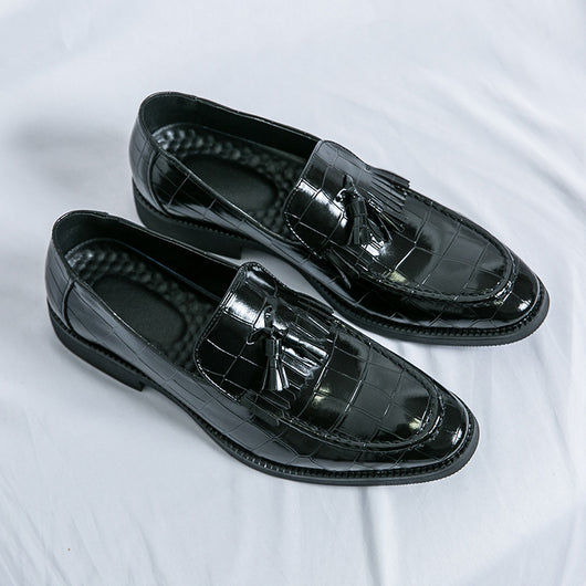 Zapatos de Cuero Estilo Británico con Punta Aguda - Cómodos y Elegantes - Image 7
